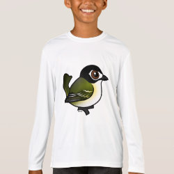 Black-capped Vireo Women's Bella+Canvas Jersey V-Neck T-Shirt