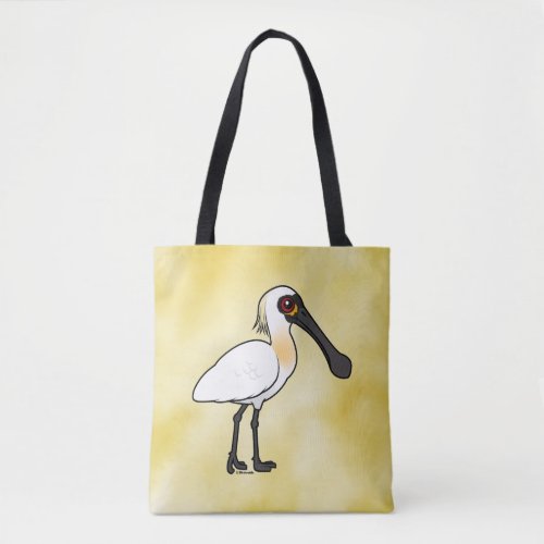 Birdorable Black_faced Spoonbill Tote Bag