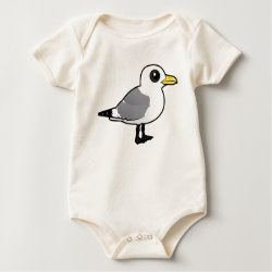 Black-legged Kittiwake adult Infant Organic Creeper
