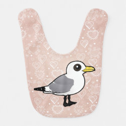 Black-legged Kittiwake adult Baby Bib
