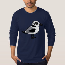 Black-legged Kittiwake juvenile Men's American Apparel Fine Jersey Long Sleeve T-Shirt