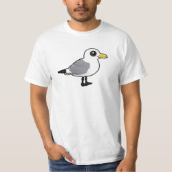 Black-legged Kittiwake adult Men's Crew Value T-Shirt