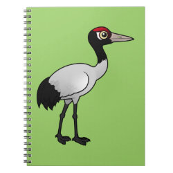 Black-necked Crane Photo Notebook (6.5