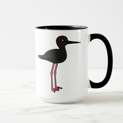 Birdorable Black Stilt Mug