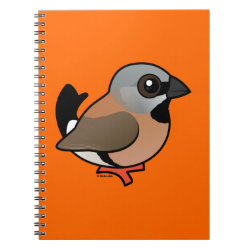 Black-throated Finch Photo Notebook (6.5