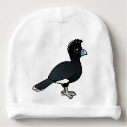 Blue-billed Curassow Infant Cotton Rib Beanie Hat