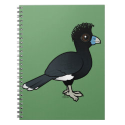 Blue-billed Curassow Photo Notebook (6.5