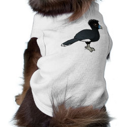 Blue-billed Curassow Dog Sleeveless T-Shirt