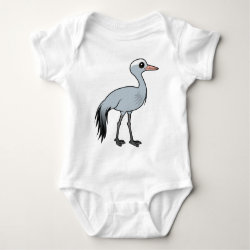 Blue Crane Baby Jersey Bodysuit