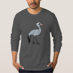 Blue Crane Men's American Apparel Fine Jersey Long Sleeve T-Shirt