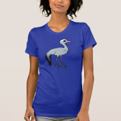 Blue Crane Women's American Apparel Fine Jersey Short Sleeve T-Shirt