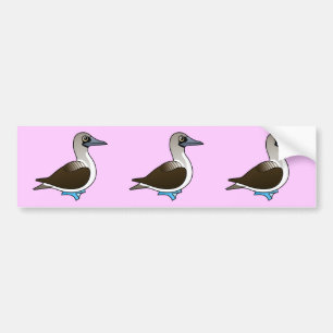 Birdorable Blue-footed Booby Bumper Sticker