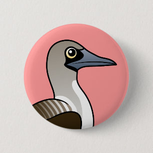 Birdorable Blue-footed Booby Button