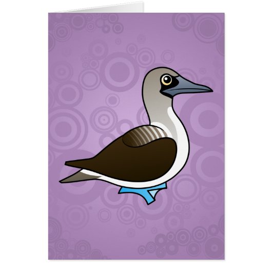 Birdorable Blue-footed Booby Cards (Front)