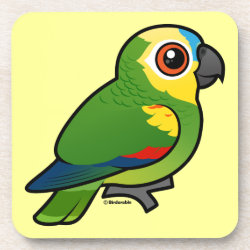 Birdorable-Blue-fronted Parrot Beverage Coaster