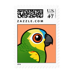 Birdorable-Blue-fronted Parrot Small Stamp 1.8