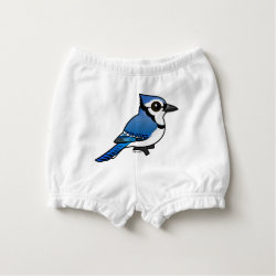 Blue Jay Baby's Ruffled Diaper Cover