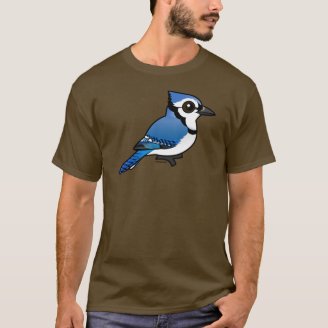 Cute Birdorable Blue Jay and Cardinal Coloring Pages