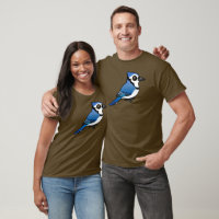 Cute Cartoon Blue Jay T-Shirts & Gifts < Birdorable