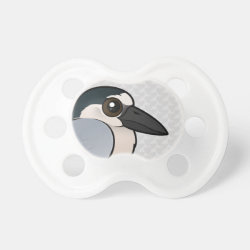 Boat-billed Heron BooginHead® Custom Pacifier (6+ Months)