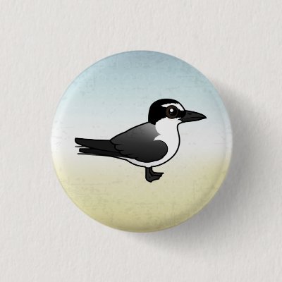 Birdorable Bridled Tern Button