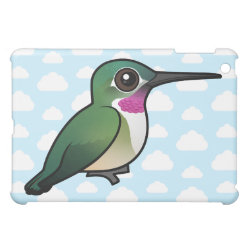 Broad-tailed Hummingbird Case Savvy iPad Mini Finish Case
