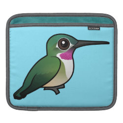 Broad-tailed Hummingbird iPad Sleeve