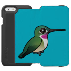 Broad-tailed Hummingbird Incipio Watson™ iPhone 6 Wallet Case