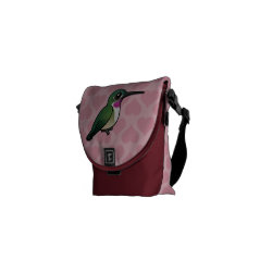 Broad-tailed Hummingbird Rickshaw Mini Zero Messenger Bag