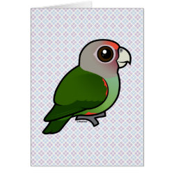 Brown-necked Parrot Note Card