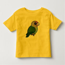 Brown-necked Parrot Toddler Fine Jersey T-Shirt