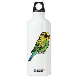 Customizable Green Budgie SIGG Traveller Water Bottle (0.6L)