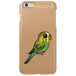 Customizable Green Budgie Incipio Feather® Shine iPhone 6 Plus Case