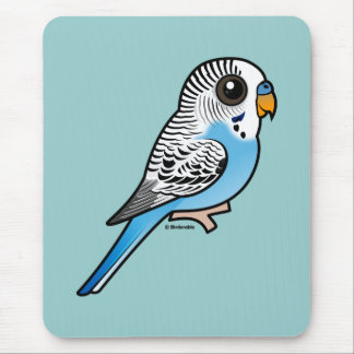 Birdorable Budgie Blue Mouse Pad