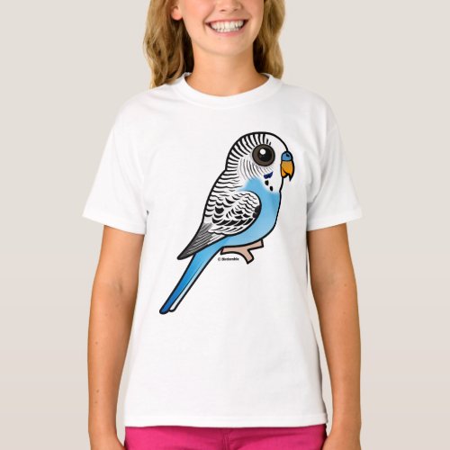Birdorable Budgie Blue T_Shirt