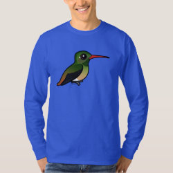 Buff-bellied Hummingbird Men's Basic Long Sleeve T-Shirt