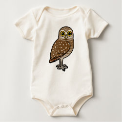 Birdorable Burrowing Owl Infant Organic Creeper