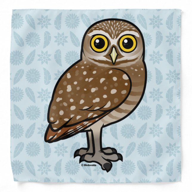 Birdorable Burrowing Owl Bandana (Front)