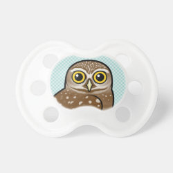 Birdorable Burrowing Owl BooginHead® Custom Pacifier (6+ Months)