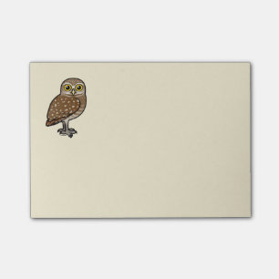 Birdorable Burrowing Owl Post-it Notes