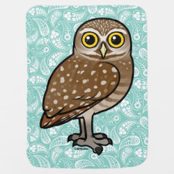 Birdorable Burrowing Owl Baby Blanket