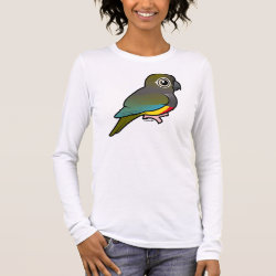 Birdorable Burrowing Parakeet Women's Basic Long Sleeve T-Shirt