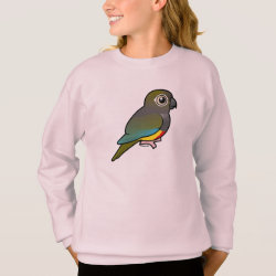 Birdorable Burrowing Parakeet Girls' Hanes ComfortBlend® Sweatshirt