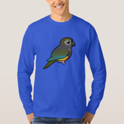 Birdorable Burrowing Parakeet Men's Basic Long Sleeve T-Shirt