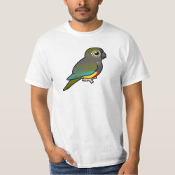 Birdorable Burrowing Parakeet Men's Crew Value T-Shirt