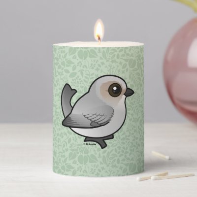 Birdorable Bushtit, Interior Race Pillar Candle