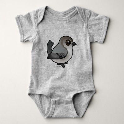 Birdorable Bushtit, Pacific Race Baby Bodysuit