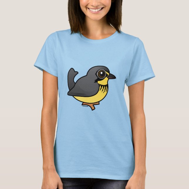 Birdorable Canada Warbler T-Shirt (Front)