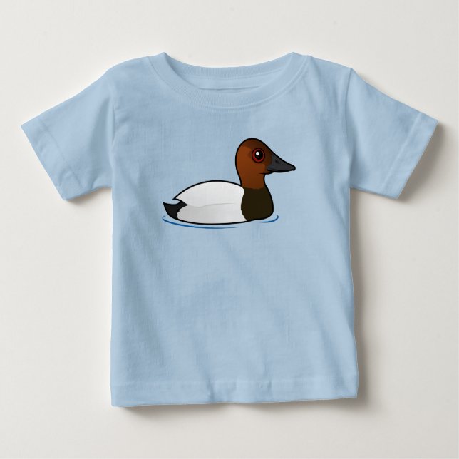 Birdorable Canvasback Baby T-Shirt (Front)