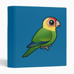 Birdorable Carolina Parakeet Avery Signature Binder 8.5x11